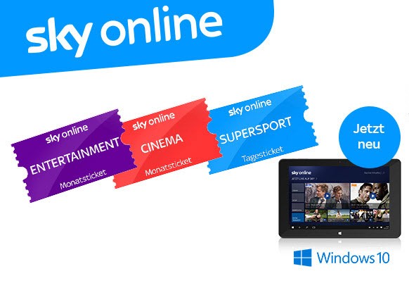 Sky Online Angebot