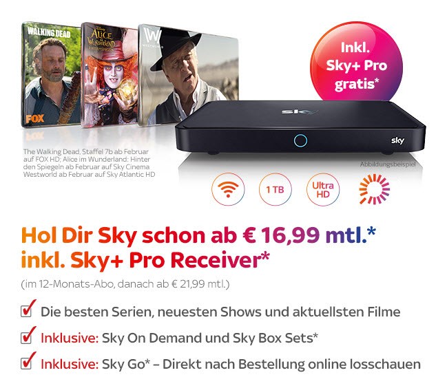Sky Bestes Angebot Sky Bestes Angebot