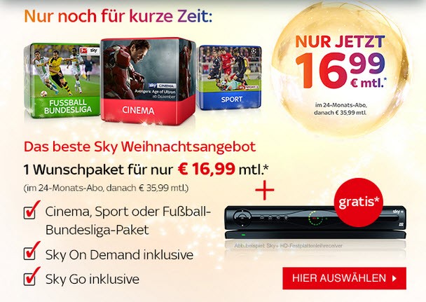 Angebote Sky Angebote Sky