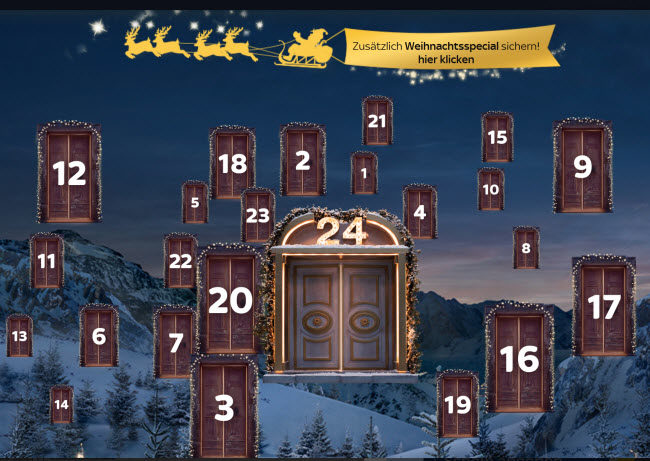 Sky Weihnachtskalender