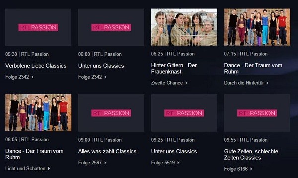 tv programm rtl passion tv programm rtl passion
