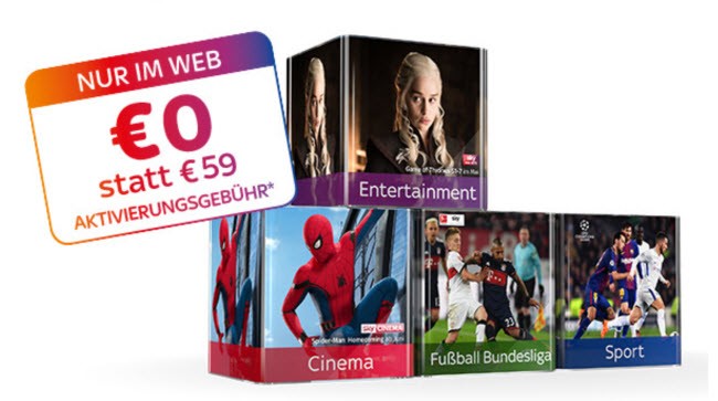Sky Neukundenangebot Sky Neukundenangebot