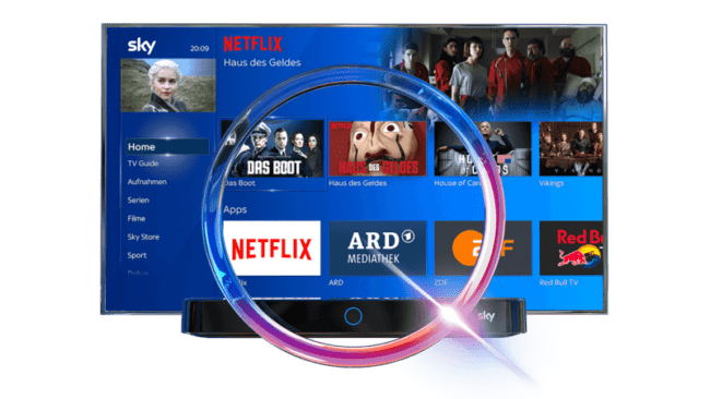 Netflix über Sky Receiver Netflix über Sky Receiver